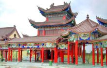 海岛金山寺景区