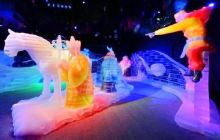 广府景区冰灯展