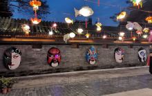 中华民俗文化村-凉亭