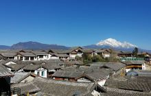 丽江古城狮子山观景台