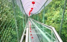 华西村玻璃栈桥