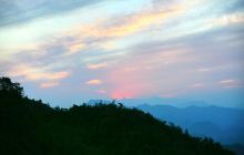 大别山主峰景区白马尖