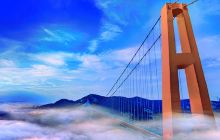 驷马水乡玻璃桥景区