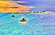 橡胶坝冰雪乐园