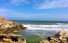 银沙滩海水浴场