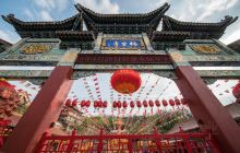 玉佛山风景区-佛光寺(槐香路)